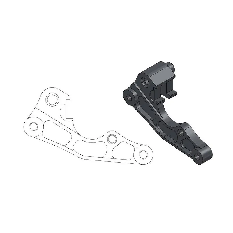 MOTO-MASTER adaptér disku 270mm KAWASAKI KXF/KX-F 250/450 15- (pro tovární třmen - OEM) Cenová Bomba