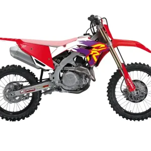 Oblíbený BLACKBIRD sada samolepek (dýhy) HONDA CRF 250R 22-24, CRF 450R 21-24 retro