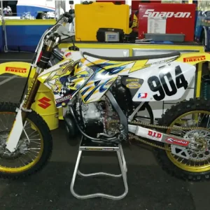 Horká Nabídka BLACKBIRD sada samolepek (dýhy) SUZUKI RM 125/250 01-24 REPLICA TEAM SUZUKI 2003