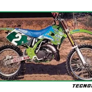 Speciální Cena BLACKBIRD sada samolepek (dýhy) KAWASAKI KX 125/250 94-98 REPLICA TEAM KAWASAKI 1994
