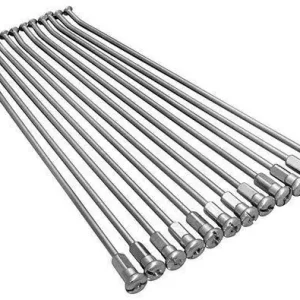 Must-Have HAAN WHEELS špice zesílená s niplem (1 kus) zadní 18 BETA 13-22 barva stříbrná