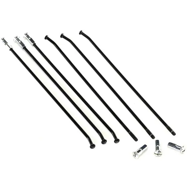 Must-Have HAAN WHEELS špice zesílená s niplem (1 kus) zadní 18 BETA 13-22 barva černá