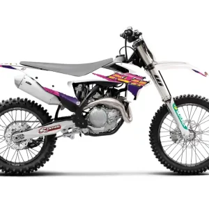 Časově Omezené BLACKBIRD sada samolepek (dýhy) KTM SX/SX-F 19-22, EXC/EXC-F 20-23 retro KTM