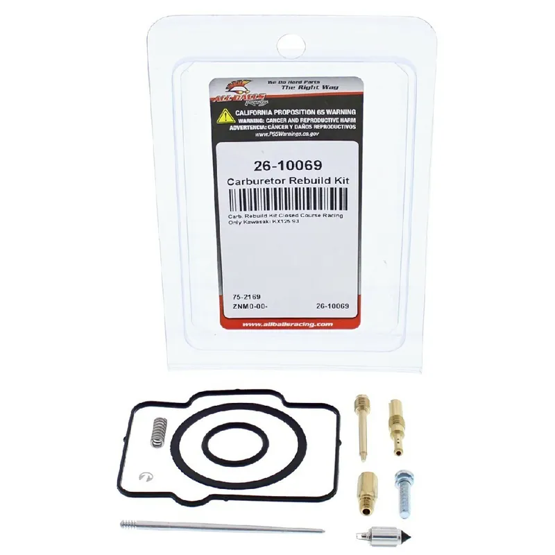 ALL BALLS sada na opravu karburátoru KAWASAKI KX125 93 Rychlé Dodání