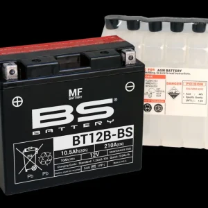 BS akumulátor BT12B-BS (YT12B-BS) (YT12B-4) 12V 10AH 151X70X130 bezúdržbový - elektrolyt zvlášť (175A) (4) UE2019/1148 Rychlé Dodání