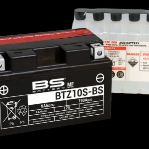 Finální Výprodej BS akumulátor BTZ10S-BS (YTZ10S, YTZ10S-BS) 12V 8,6AH 150X86X95 bezúdržbový - elektrolyt zvlášť (190A) (4) UE2019/1148