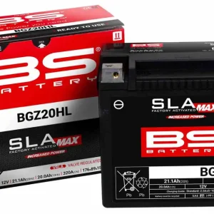 BS akumulátor BGZ20HL MAX (FA) (YTX20HL,YTX20L-BS,YTX20HL-BS,YB18L-A) 12V 20AH 176X89X154 bezúdržbový - (zvýšený rozběhový proud) (320A) (HARLEY-DAVIDSON) (2) - nahrazuje 300883 a 300857 Must-Have