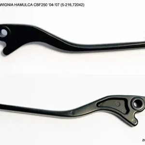 Prémiový PSYCHIC brzdová páčka HONDA CBF 125 08-16, CBF 250 04-07, XL 125 V VARADERO 01-13, CG 125 04-07 (53175-KK4-010; 53175-KR1-760) barva černá (5-216,72042) (DHH49CN) = DSH39CN