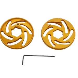 Limitovaná Edice ZipSER nastavovací knoflík pružin přední zavěšení (zlatá) -