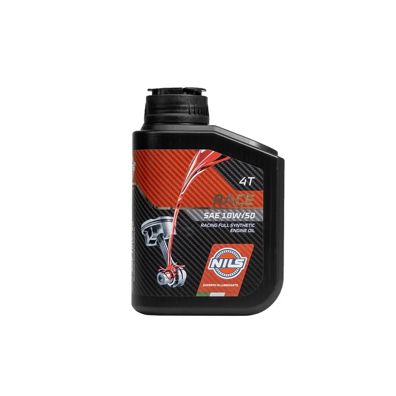 Nízká Cena NILS motorový olej 4T RACE SAE 10W50 100% syntetic 1L (AKC)