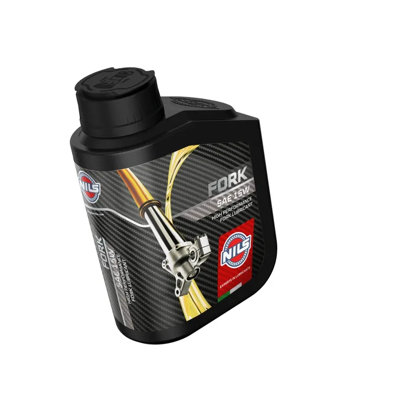 Záruka V Ceně NILS olej do teleskopů/ tlumičů/zavěšení FORK 15W 100% syntetic 1L (AKC)