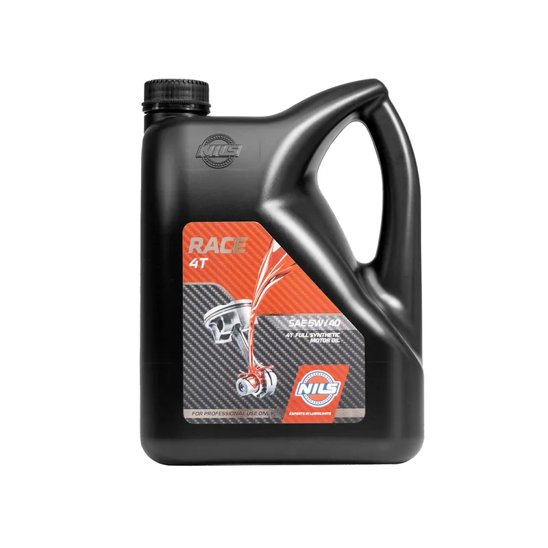 NILS motorový olej 4T RACE SAE 5W40 100% syntetic 4L (AKC) Originální