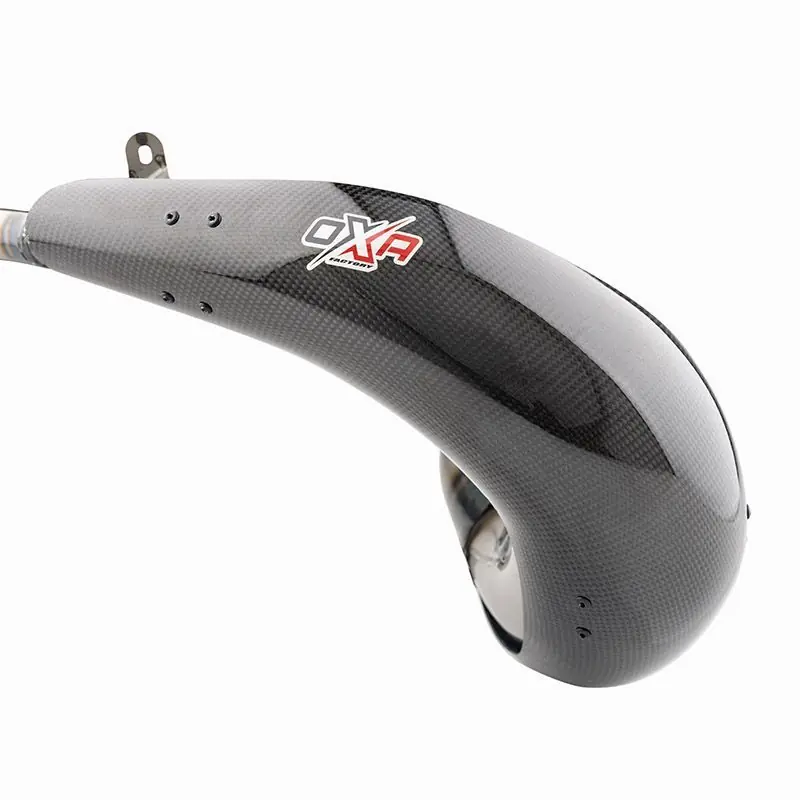 Exkluzivní OXA FACTORY karbonový kryt difuzoru (rezonanční trubice) karbonové PROTECTION KTM EXC 250 / 300 TPI 20-23, HUSQVARNA TE 250 / 300 20-23, GAS GAS EC 250 / 300 21-23 (64050302)