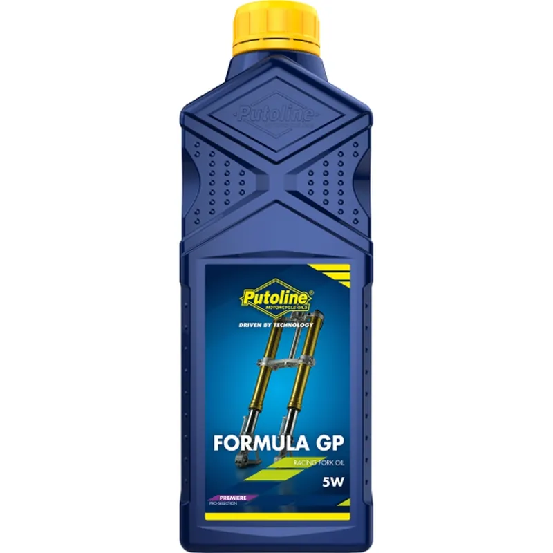 Must-Have PUTOLINE olej do teleskopů / tlumičů / zavěšení FORK OIL FORMULA GP 5W 1L (AKC)