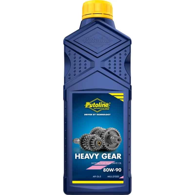 Nejprodávanější PUTOLINE olej převodový HEAVY GEAR 80W90 1L (AKC)