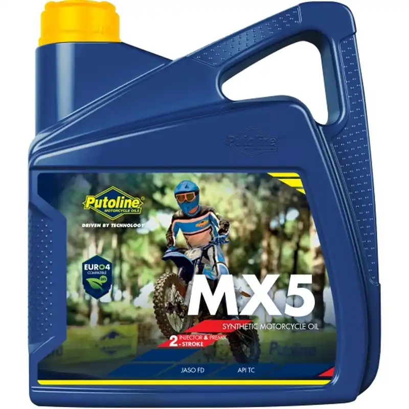 PUTOLINE 2T směsný olej 100% syntetic MX 5 4L (AKC) Aktuální