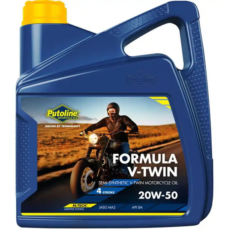 Aktuální PUTOLINE motorový olej 4T FORMULA V-TWIN 20W50 4L (AKC)