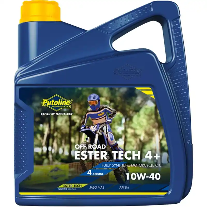 Must-Have PUTOLINE motorový olej 4T ESTER TECH OFF ROAD 4+ 10W40 4L (AKC)