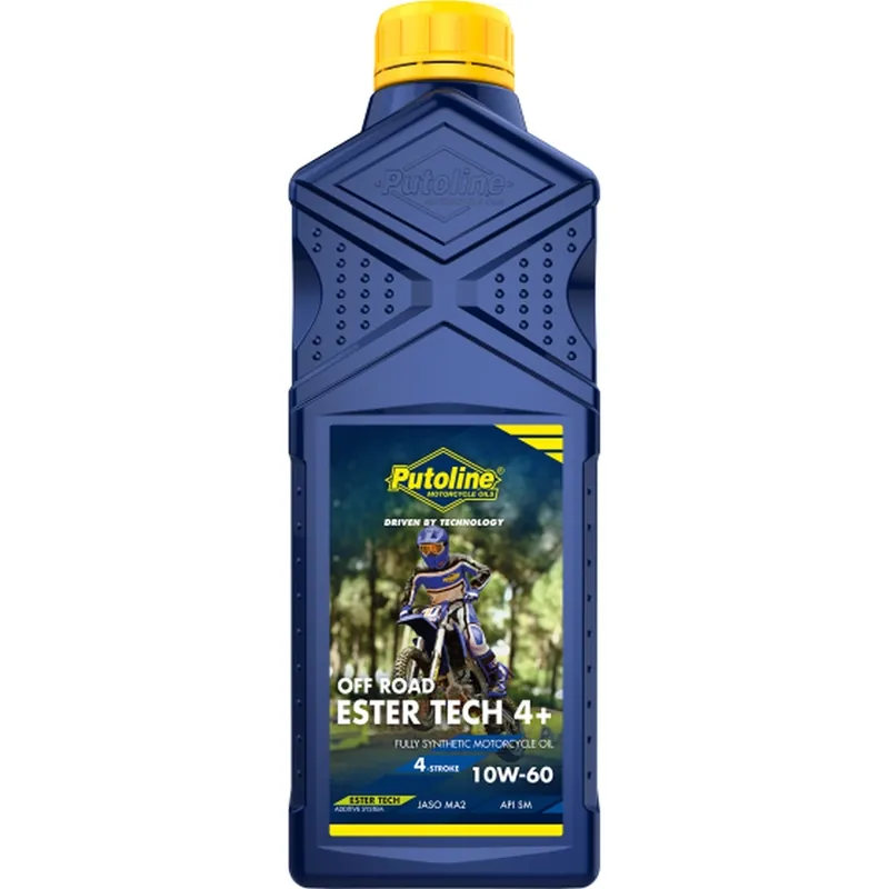 PUTOLINE motorový olej 4T ESTER TECH OFF ROAD 4+ 10W60 1L (AKC) Moderní