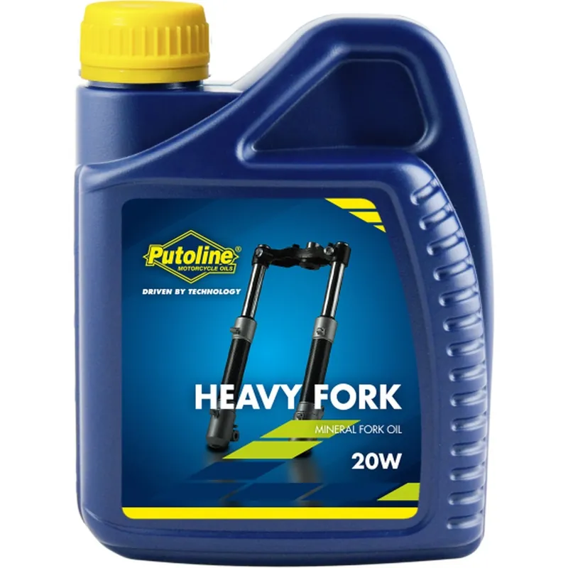 Garance Vrácení Peněz PUTOLINE olej do teleskopů / tlumičů / zavěšení FORK OIL HEAVY FORK 20W 500ML (AKC)