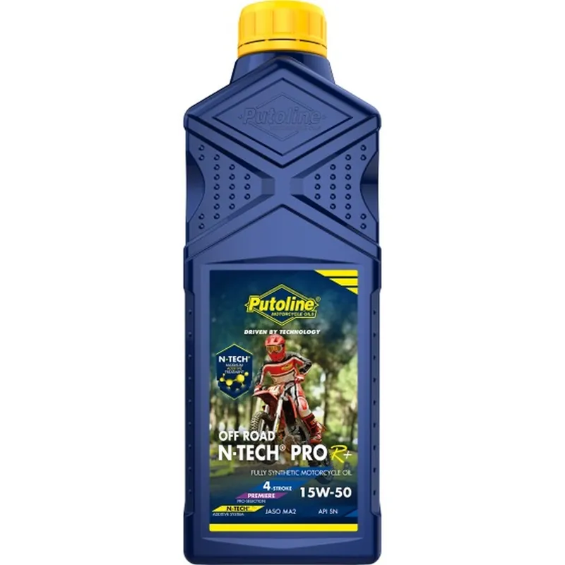 PUTOLINE motorový olej 4T 100% syntetic N-TECH® PRO R+ OFF ROAD 15W50 1L (AKC) Hromadná Objednávka