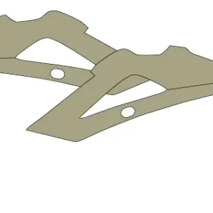 Sezónní Sleva BLACKBIRD nálepky ochranné HUSQVARNA 06-09