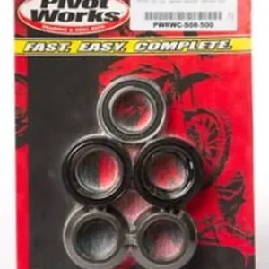 PIVOT WORKS sada ložisek s pouzdry vodotěsnými kola zadního SUZUKI RMX450 10-11, RMZ250 07-12, RMZ450 05-12 Záruka V Ceně