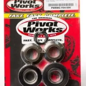 PIVOT WORKS sada ložisek s pouzdry vodotěsnými kola zadního YAMAHA YZ250 03-05, YZ250F 02-05, YZ450F 03-05, YZ125 03-05 Prémiový