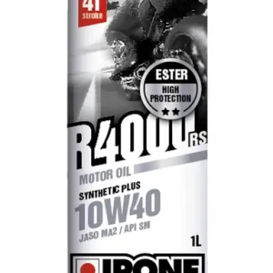 Jen Po Omezenou Doba IPONE R4000 RS 10W40 motorový olej polosyntetické 1L (ESTER, MA2) (AKC) (15)