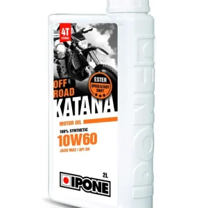 Cenový Hit IPONE KATANA OFF ROAD 10W60 motorový olej 100% syntetic 2L (ESTER, MA2) (AKC) (8)