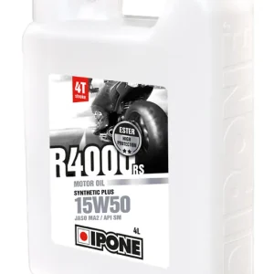 Koupit Online IPONE R4000 RS 15W50 motorový olej polosyntetické 4L (ESTER, MA2) (AKC) (6)
