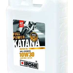 Omezená Nabídka IPONE FULL POWER KATANA 10W30 motorový olej 100 % syntetic 4L (ESTER, MA2) (AKC) (6)