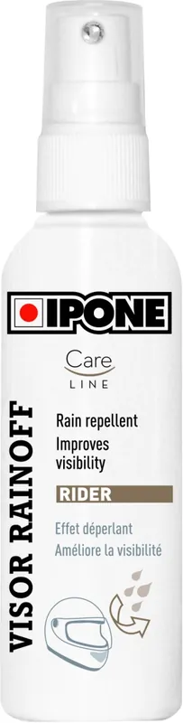 IPONE VISOR RAINOFF 100ML vodní sprej na mytí skel přileb (CARELINE) (12) Speciální Cena