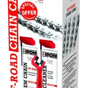 Nejlepší Volba IPONE OFF ROAD CHAIN CARE sada na čištění a mazání řetězu (2 X 750ML) s kartáčkem (CARELINE) (AKC) (4)