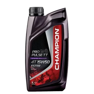 Bezpečná Platba CHAMPION motorový olej PROPULSE TT 4T 15W50 ESTER 1L MA2 syntetický (AKC)