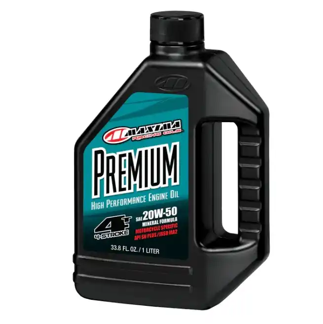 Hromadná Objednávka MAXIMA závodní OILS motorový olej minerální PREMIUM 20W50 1 LITR (12) (AKC)