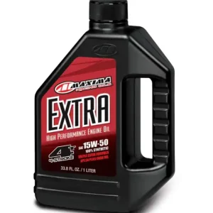 MAXIMA závodní OILS motorový olej EXTRA 15W50 100% SYNTHETIC 1 LITR (12) (AKC) Poslední Šance