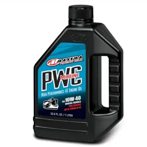 Celosvětová Doprava MAXIMA závodní OILS motorový olej minerální pro skútry vodní PWC MARINE 4T 10W40 1 LITR (12) (AKC)
