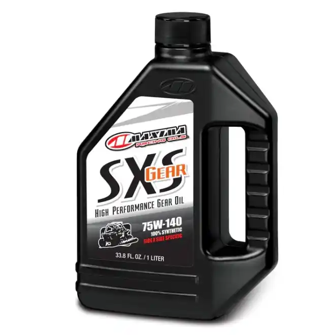 MAXIMA závodní OILS olej převodový SXS SYNTHETIC GEAR OIL 75W140 1 LITR (12) (AKC) Ruční Výroba