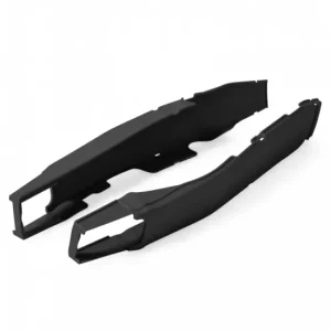 Ověřený POLISPORT kryt kyvné vidlice (komplet) KAWASAKI KX 250F 17-20; KX 450F 16-18 barva černá