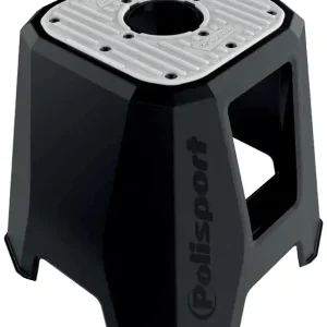 Profesionální POLISPORT motocyklový stojan (křeslo) model BASIC maximální zátěž 250KG barva černá/šedý