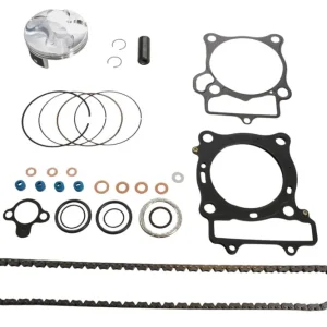 Pouze Dnes VERTEX sada na opravu horní části motoru HONDA CRF 250 R / RX 20-21 (STD. 78.96mm) (13.9:1) (píst, těsnění TOP-END, rozvodový řetěz)