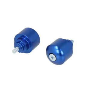 Originální V PARTS (VICMA) koncovky řidítek M6X45 barva světle modrá, (STANDARD HONDA) HONDA CB, CBF, CBR, VFR, VTR 250-1300 1969-2008 (901AZ)