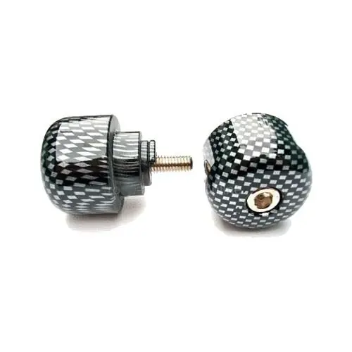 V PARTS (VICMA) koncovky řidítek M6X45 barva karbonové, (STANDARD HONDA) HONDA CB, CBF, CBR, VFR, VTR 250-1300 1987-2008 (901CF) Přímo Od Výrobce