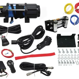 BRONCO naviják 5000LBS (2268KG) syntetické lano 5.5mm X 15.2M, dálkové ovládání Nejlepší Cena