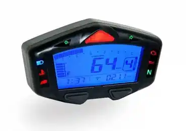 Koso univerzální měřič pro motocykly závodní MINI model DB-03 R závodní (rychlost, otáčky, převody) (EL) Must-Have