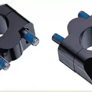 ACCEL držáky/zvedáky na řidítka (spodní-22,2/horní-22,2mm) výška 20mm barva černá (BM-01BK22/22) Must-Have