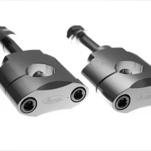 ACCEL držáky/zvedáky na řidítka (22,2mm) výška 34,7mm se šroubem M12 barva stříbrná (BM-07SV22) Poslední Šance