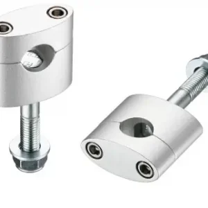 ACCEL držáky/zvedáky na řidítka (22,2mm) výška 33mm se šroubem M12 barva černá (BM-08BK22) Prémiový