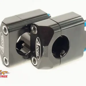 ACCEL držáky/zvedáky na řidítka (spodní-22,2/horní-22,2mm) výška 35mm barva černá (BM-09BK22/22) Moderní